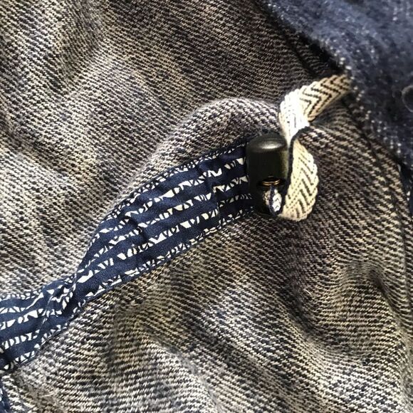 #21 Cabi Blue Zip Hooded Jacket Style 5100 EUC - Picture 16 of 16